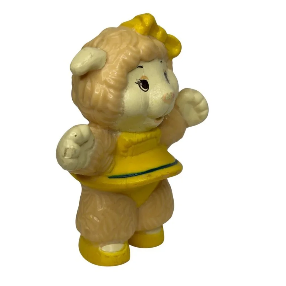 Vintage 1984 Tomy Get Along Gang Woolma Lamb PVC 2